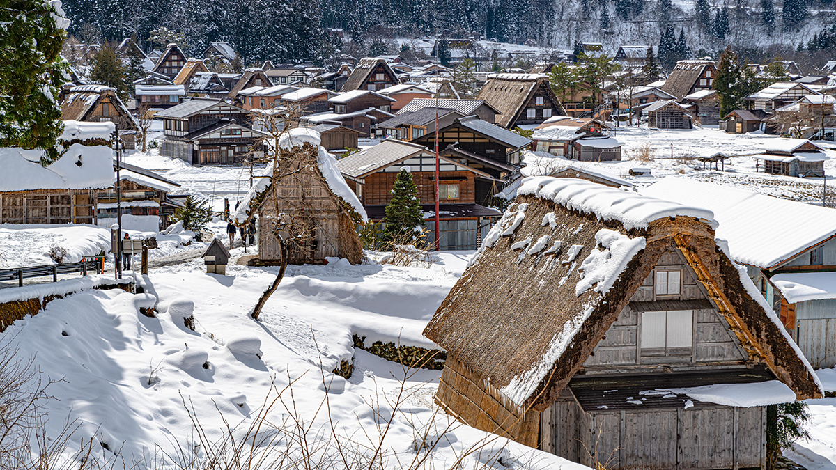 หมู่บ้านหลังคาโบราณ ชิราคาวะโกะ (Shirakawa-go) มรดกโลกหลังคาบ้านของชาวญี่ปุ่น