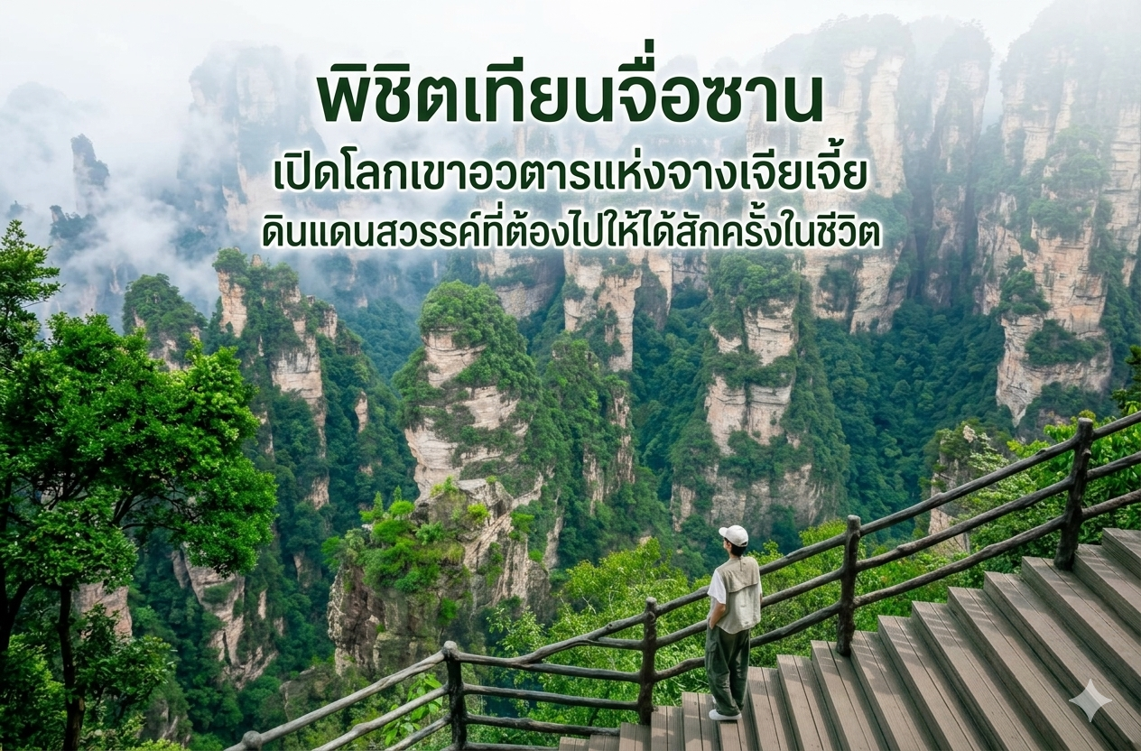 พิชิตเทียนจื่อซาน เปิดโลกเขาอวตารแห่งจางเจียเจี้ย ดินแดนสวรรค์ที่ต้องไปให้ได้สักครั้งในชีวิต