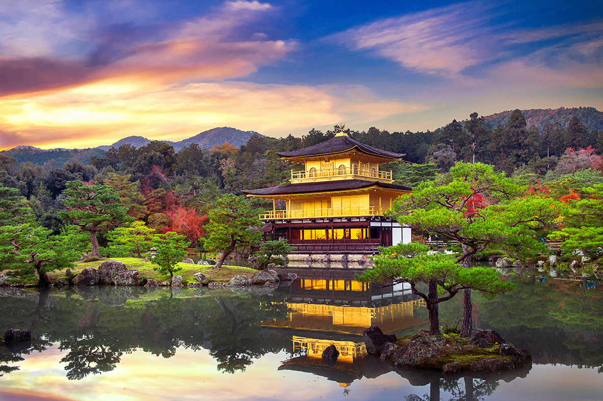 วัดคินคะคุจิหรือวัดทอง ( KInkakuji )